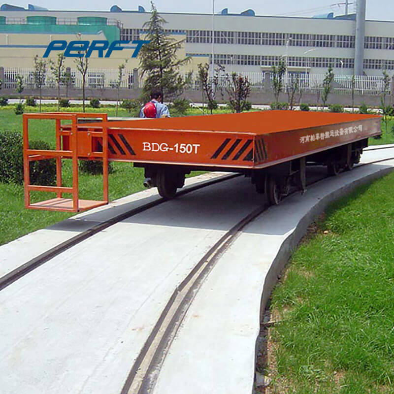 Busbar Operated Motorized Railway Handling Vehicle for 